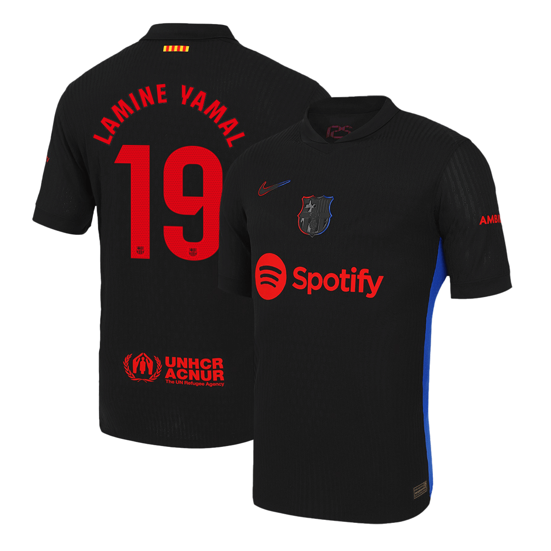 LAMINE YAMAL #19 Barcelona Away Jersey Player Version 2024/25