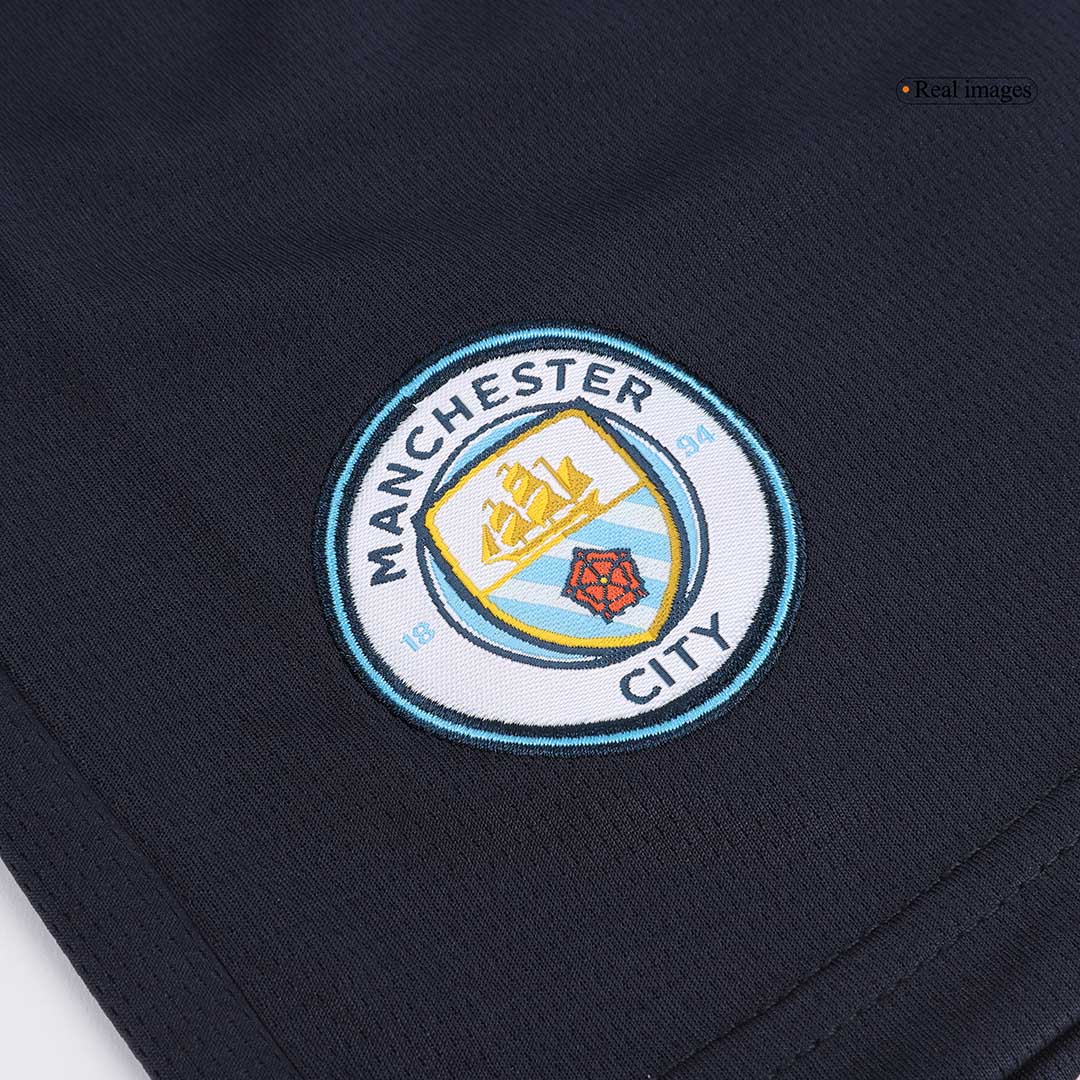 Manchester City Away Full Kit(Jersey+Shorts+Socks) 2024/25