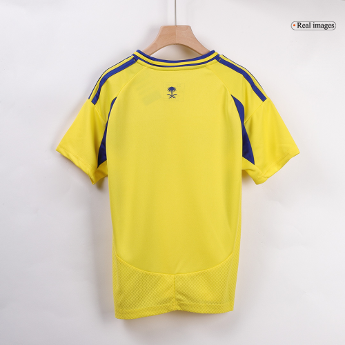 Kids Al Nassr Home Kit Jersey+Shorts 2024/25