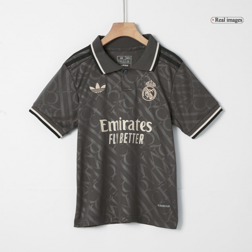 Kids Real Madrid Third Jersey Kit 2024/25