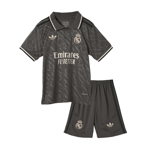 Kids Real Madrid Third Jersey Kit 2024/25