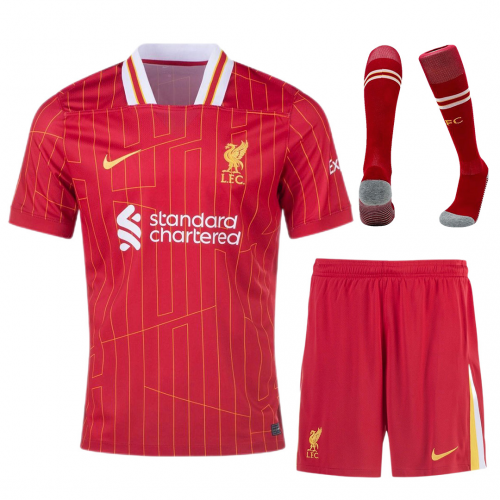 [Super Replica] Liverpool Home Full Jersey Kit 2024/25