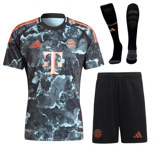 Bayern Munich Away Full Jersey Kit 2024/25