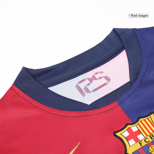 Kids LAMINE YAMAL #19 Barcelona Home Kit 2024/25