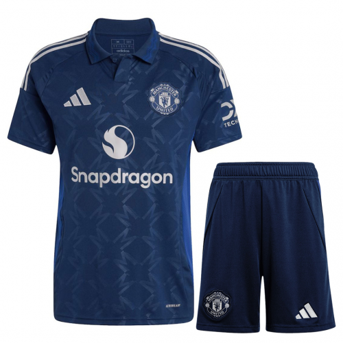 Manchester United Away Kit Jersey+Shorts 2024/25