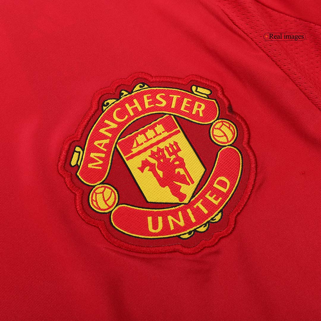 GARNACHO #17 Manchester United Home Jersey 2024/25 - Man United Font