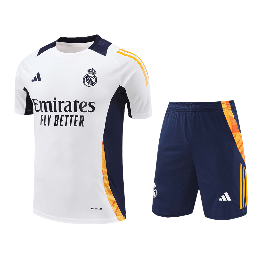 Real Madrid Pre-Match Kit(Jersey+Shorts) 2024/25