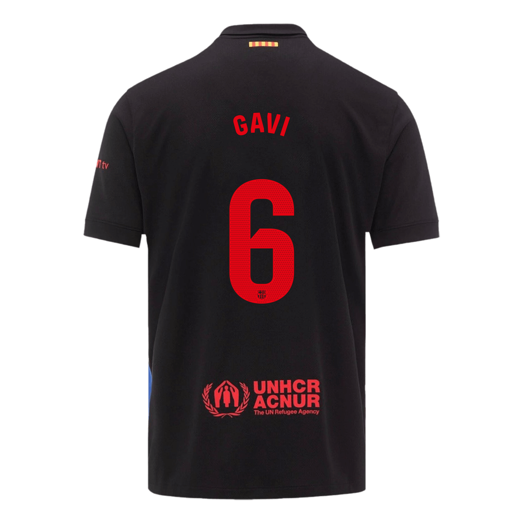 GAVI #6 Barcelona Away Spotify Logo Without Text Jersey 2024/25