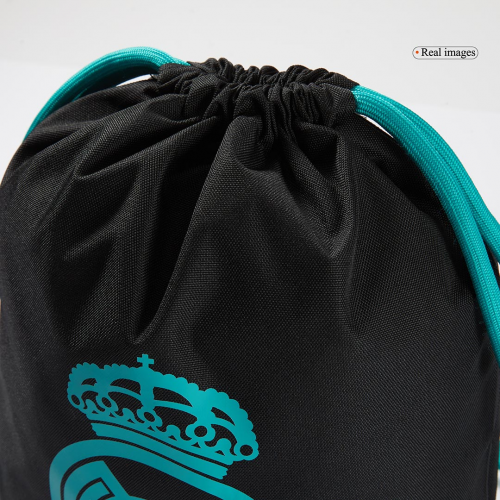 Real Madrid Crest Gymsack - Black