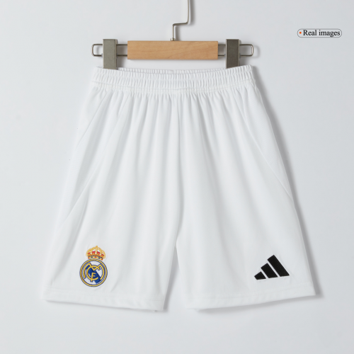 Kids Real Madrid Home Kit(Jersey+Shorts) 2024/25