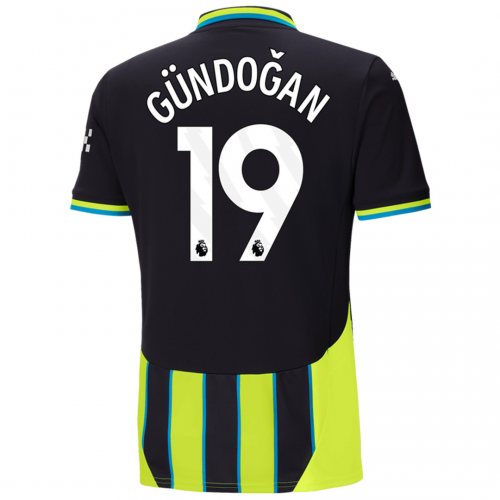 GÜNDOĞAN #19 Manchester City Away Jersey 2024/25