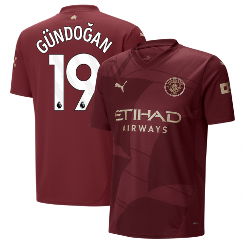 GÜNDOĞAN #19 Manchester City Third Jersey 2024/25