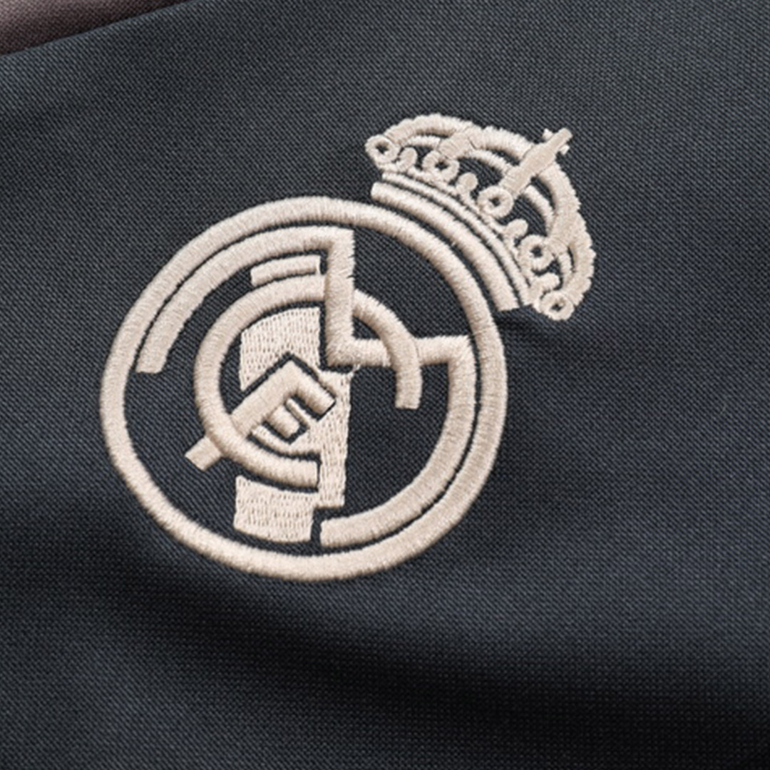 Real Madrid Zipper Sweat Kit(Top+Pants) 2024/25