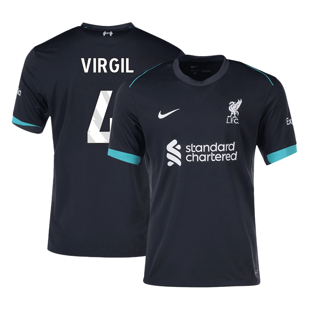 [Super Replica] VIRGIL #4 Liverpool Away Jersey 2024/25