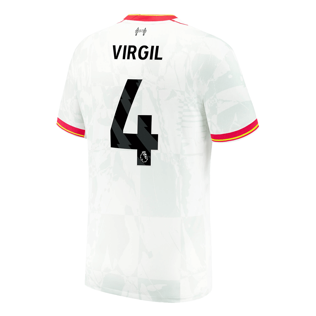 VIRGIL #4 Liverpool Third Jersey 2024/25