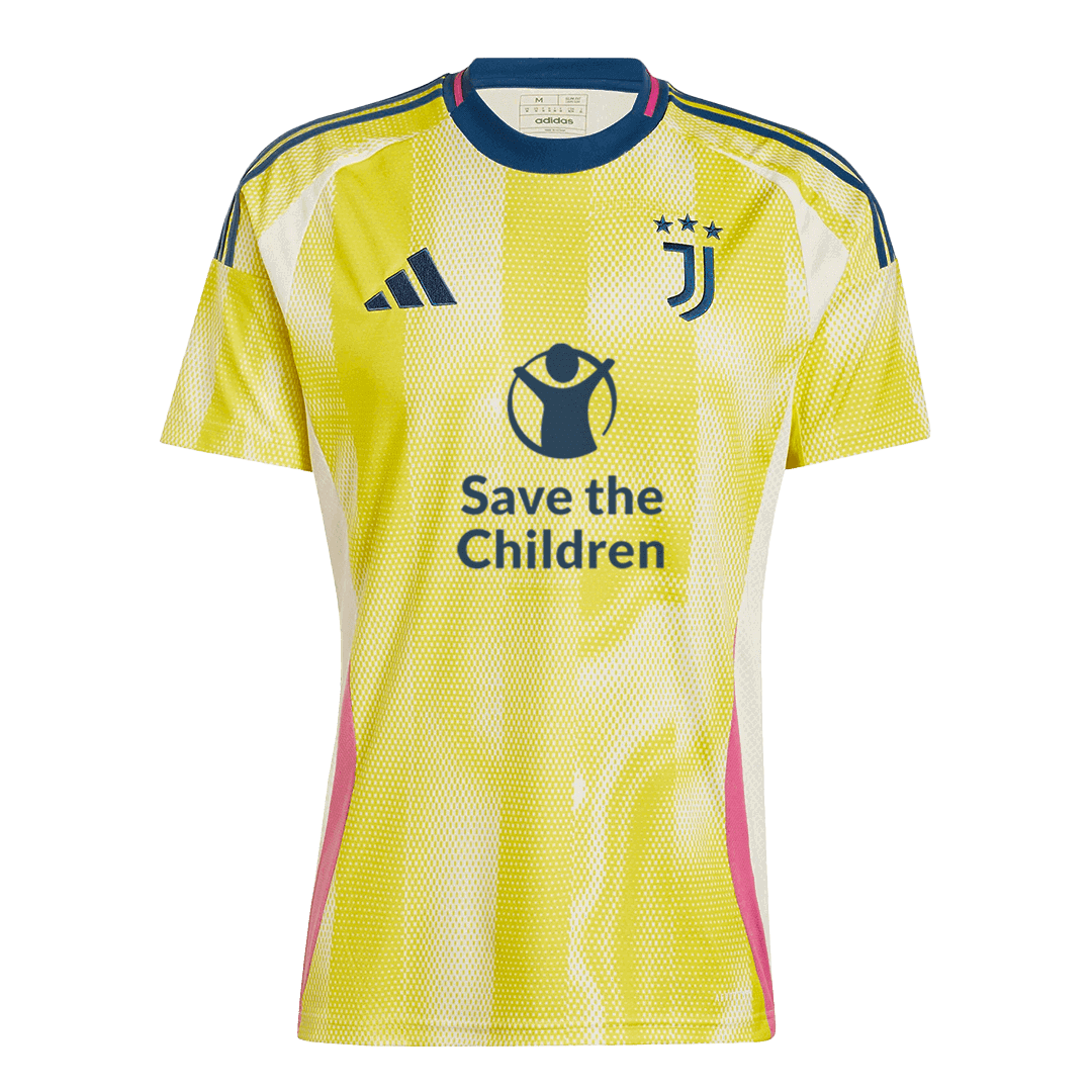 VLAHOVIĆ #9 Juventus Away Save The Children Jersey 2024/25