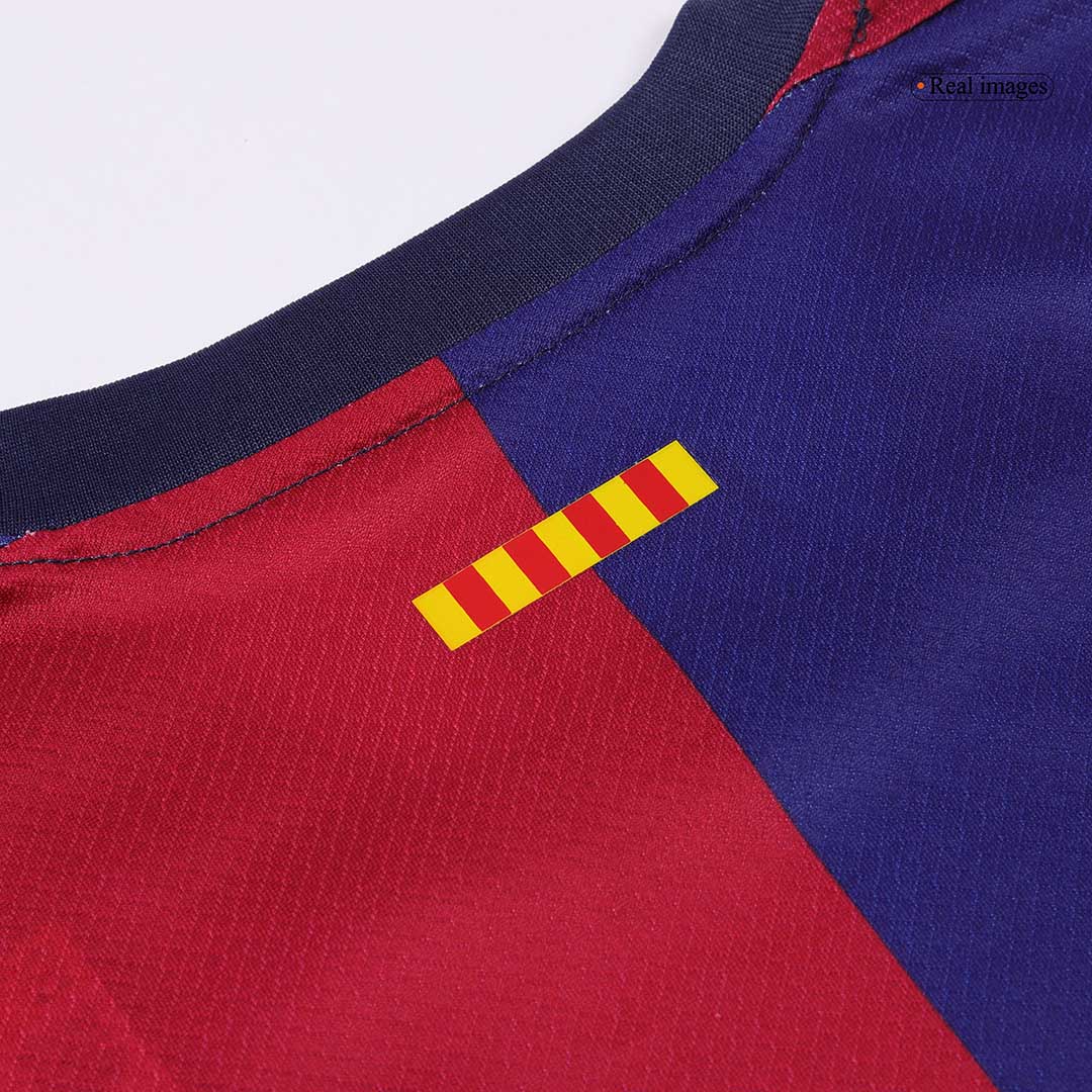 Kids Barcelona x Coldplay Home Jersey Kit 2024/25