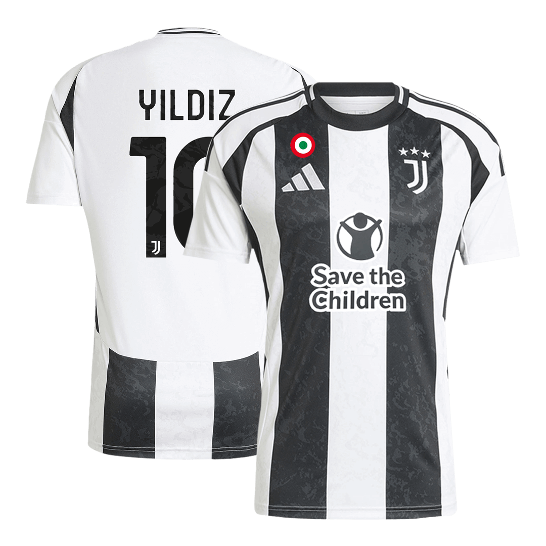 YILDIZ #10 Juventus Home Save The Children Jersey 2024/25