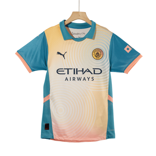 Manchester City Definitely City Fourth Match Jersey 2024/25