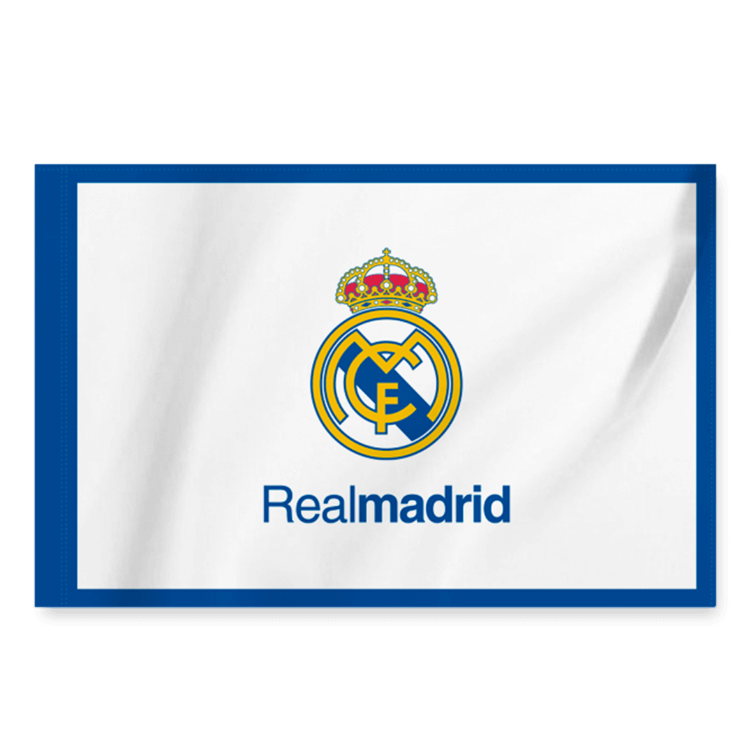 Discount Real Madrid Team Flag - White/Blue