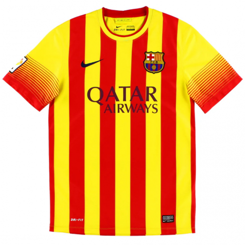 XAVI #6 Retro Barcelona Away Jersey 2013/14