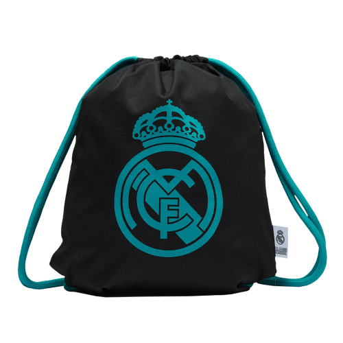 Discount Real Madrid Crest Gymsack - Black