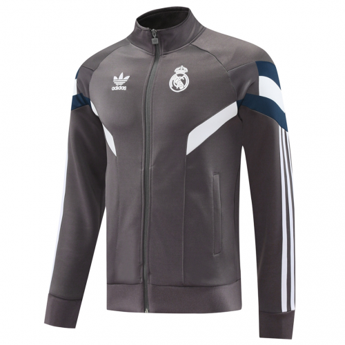 Real Madrid Track Jacket Gray 2024/25