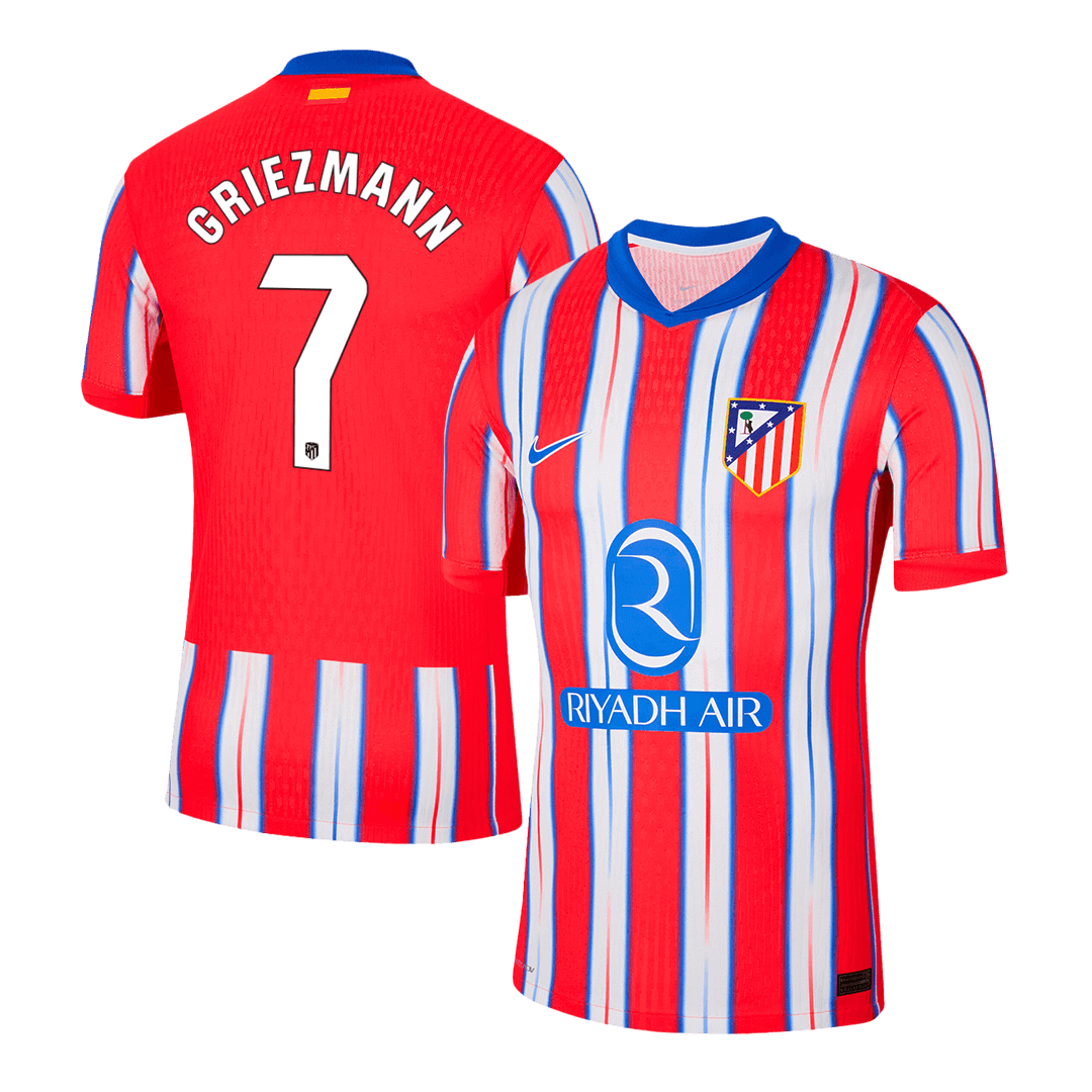 GRIEZMANN #7 Atletico Madrid Home Jersey Player Version 2024/25