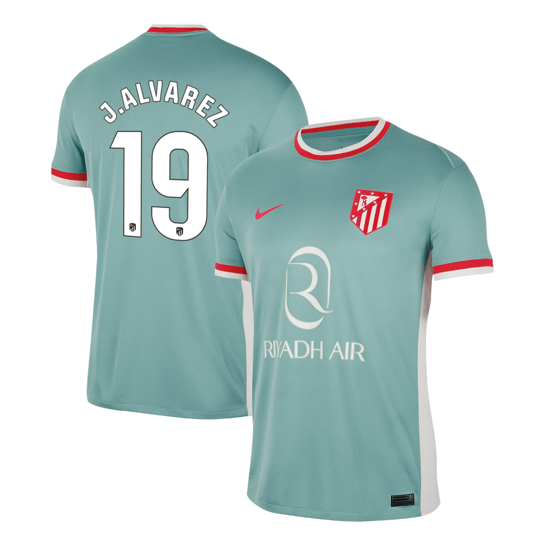 J.ALVAREZ #19 Atletico Madrid Away Jersey 2024/25