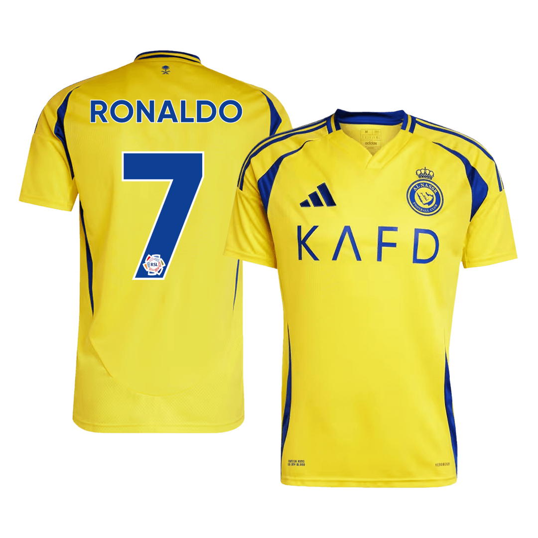 RONALDO #7 Al Nassr Home Jersey 2024/25 - [Super Replica]