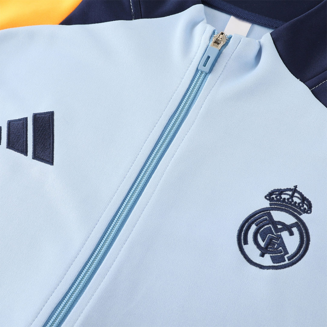 Kids Real Madrid Training Kit (Jacket+Pants) 2024/25