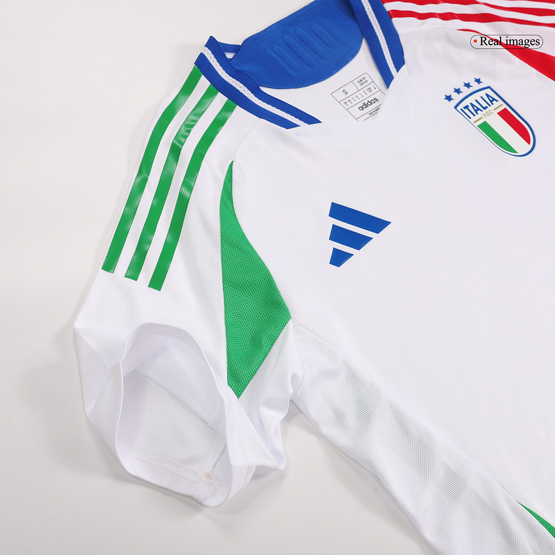 CHIESA #14 Italy Away Jersey Player Version Euro 2024