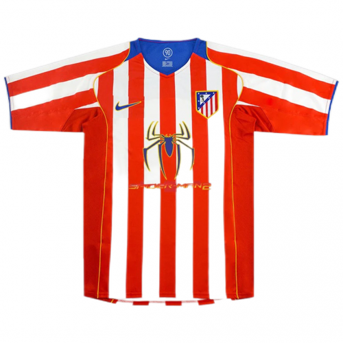 Torres #9 Retro Atletico Madrid Home Jersey 2004/05