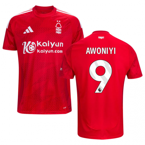 AWONIYI #9 Nottingham Forest Home Jersey 2024/25