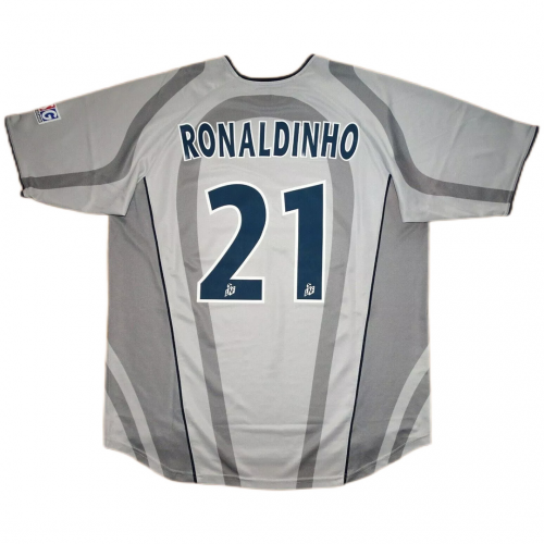 RONALDINHO #21 Retro PSG Away Jersey 2001/02