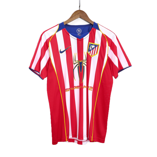 Torres #9 Retro Atletico Madrid Home Jersey 2004/05