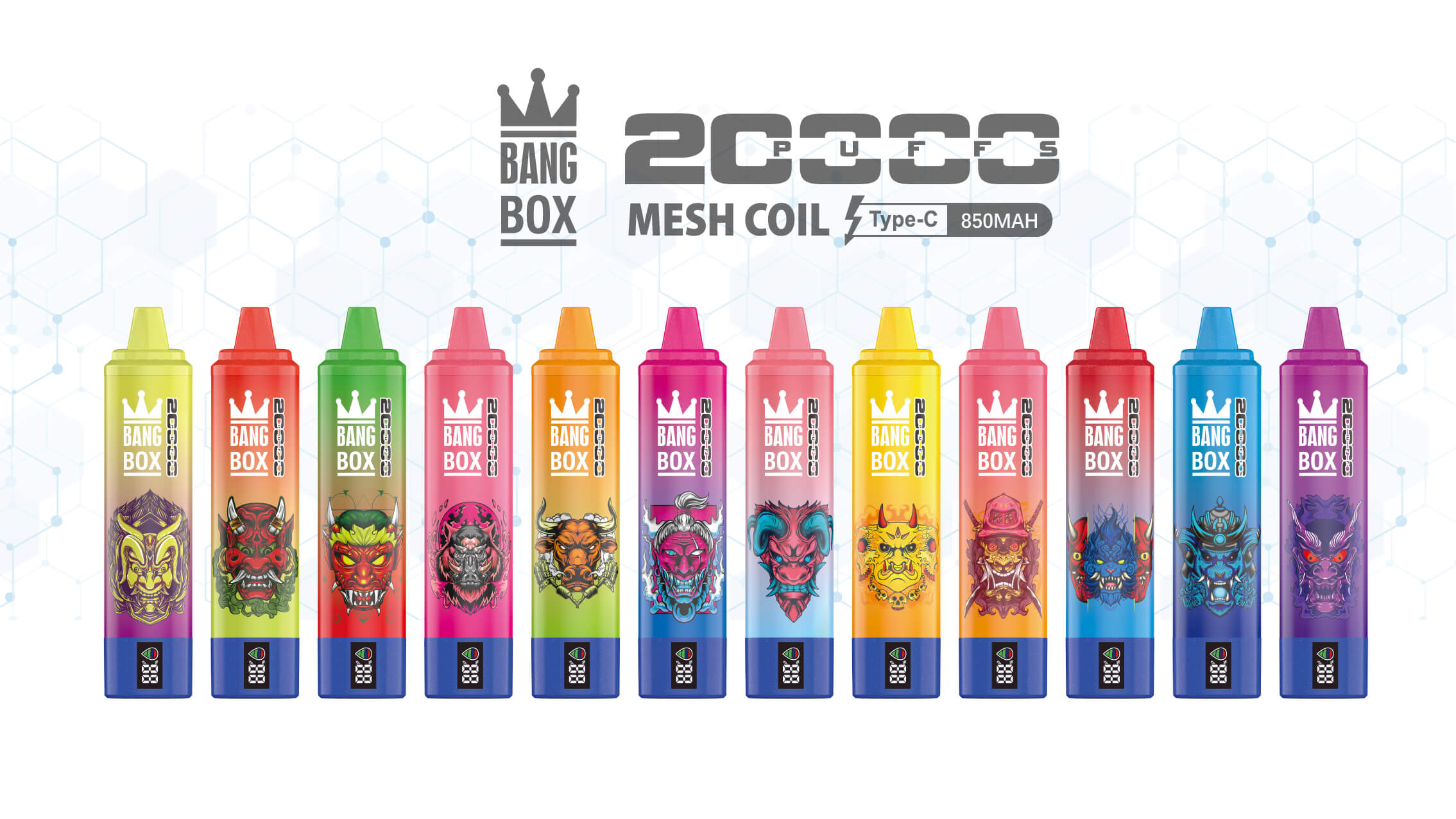 10pcs Bang Box BX2 20K Puffs Disposable Vape