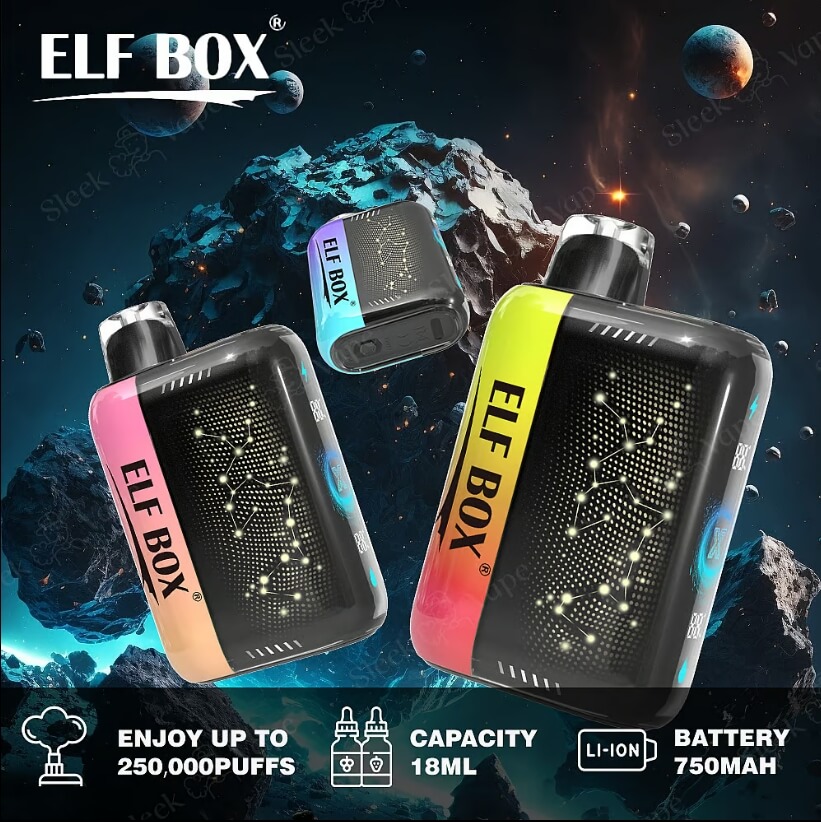 10pcs ELF BOX EB2 25K Puffs Disposable Vape