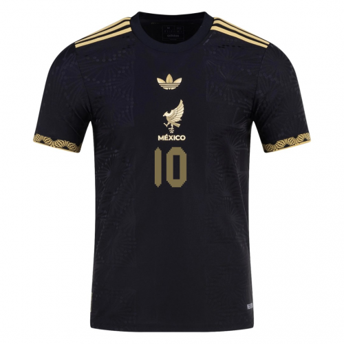 A. VEGA #10 Mexico Third Jersey Gold Cup Player Version 2025